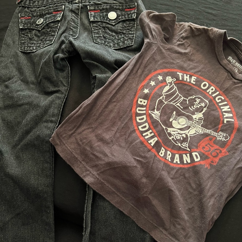 Tshirt & jeans outfit